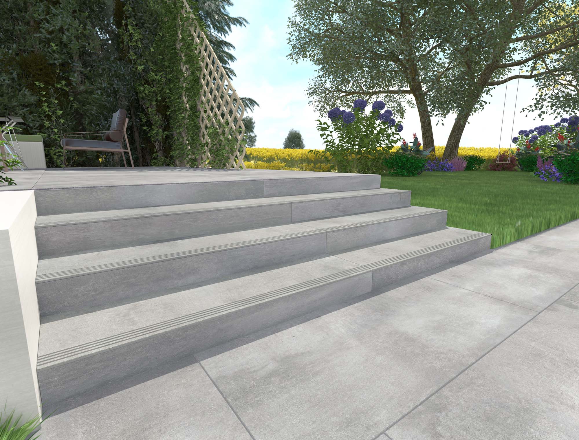 Concreto_Light_Grey_Step_Precut_30x120_Cam_1_ps