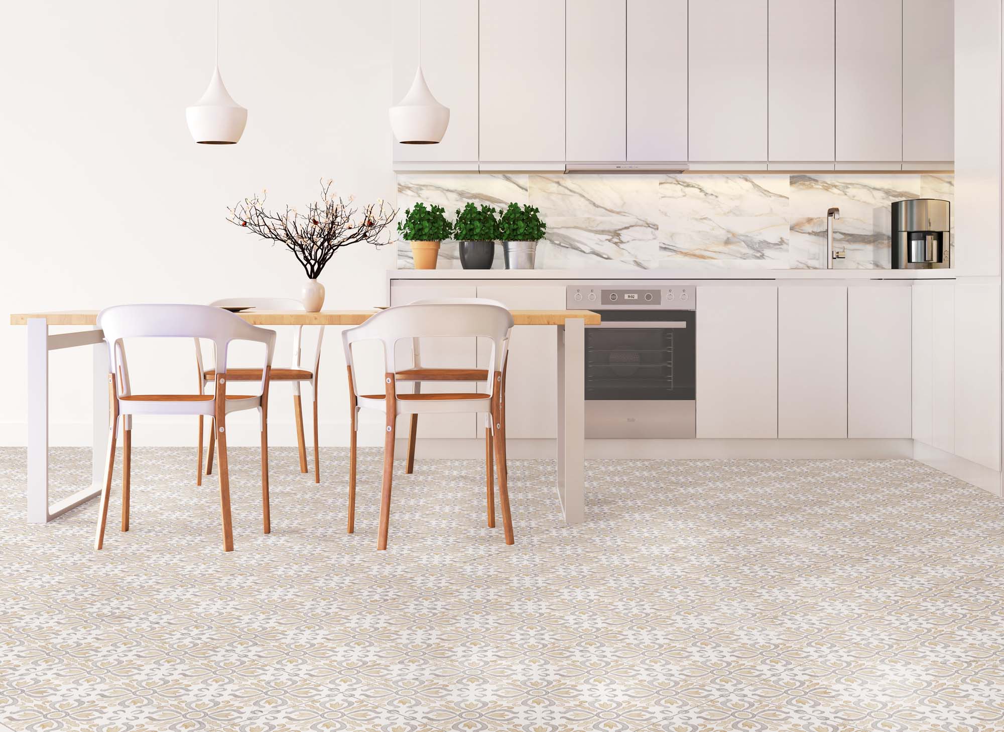 Ornamento White 600 x 600 R matt - Зображення 2